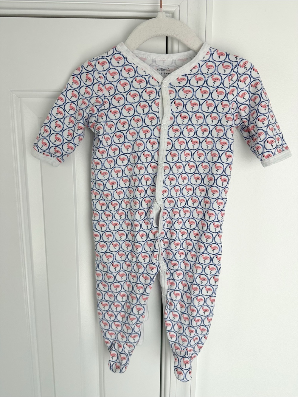 Roller rabbit flamingo sleeper 3-6m
